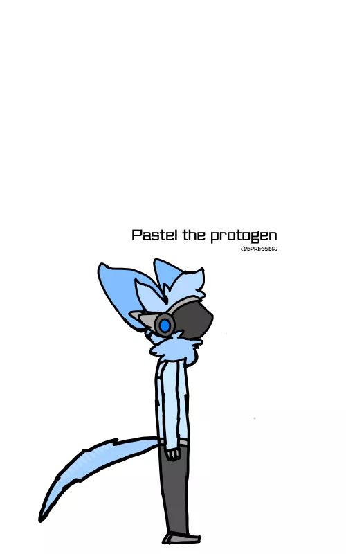 My first furry artwork (VERY TERRIBLE)
