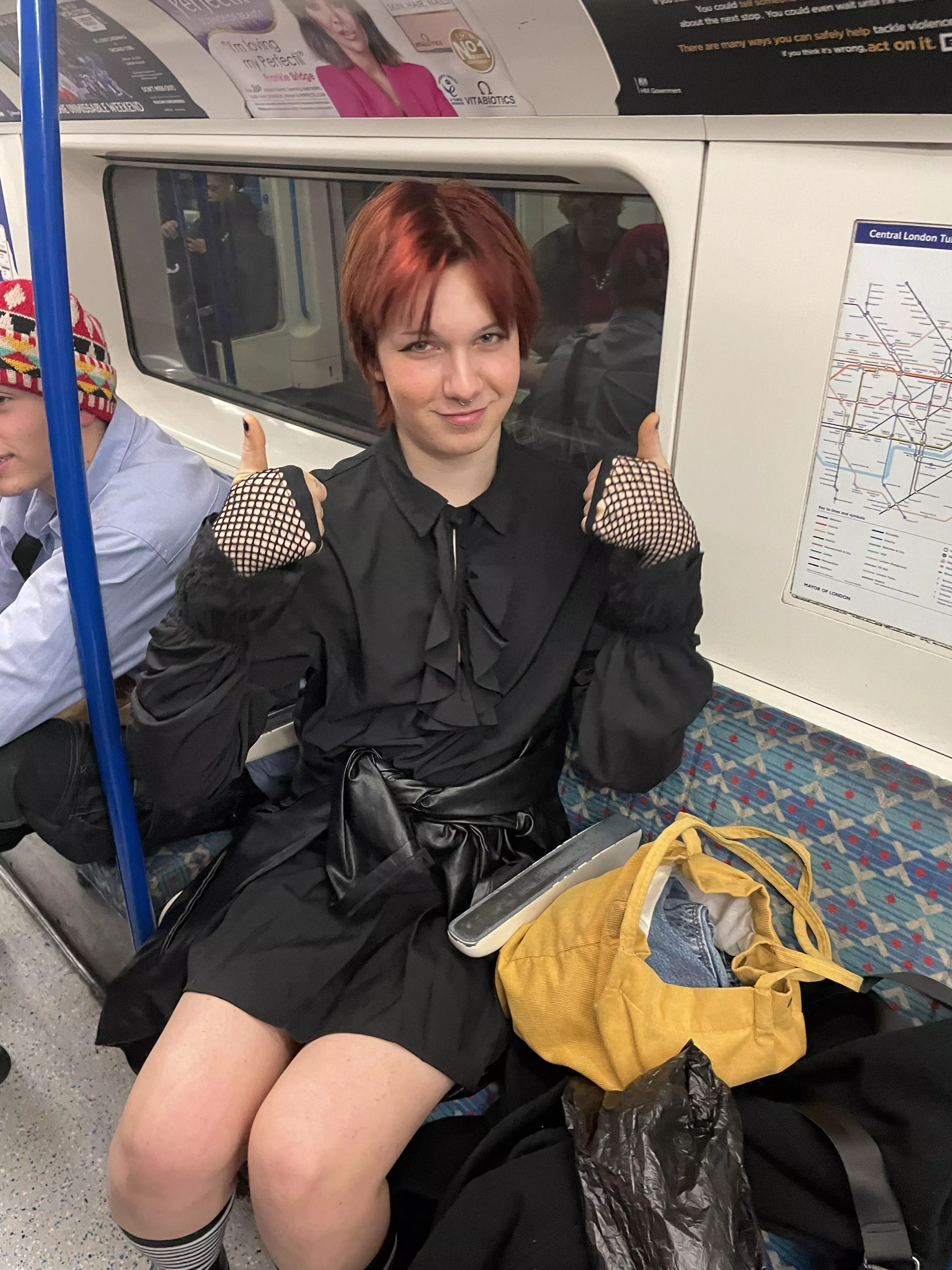 my gothic victorian-esque outfit ;D