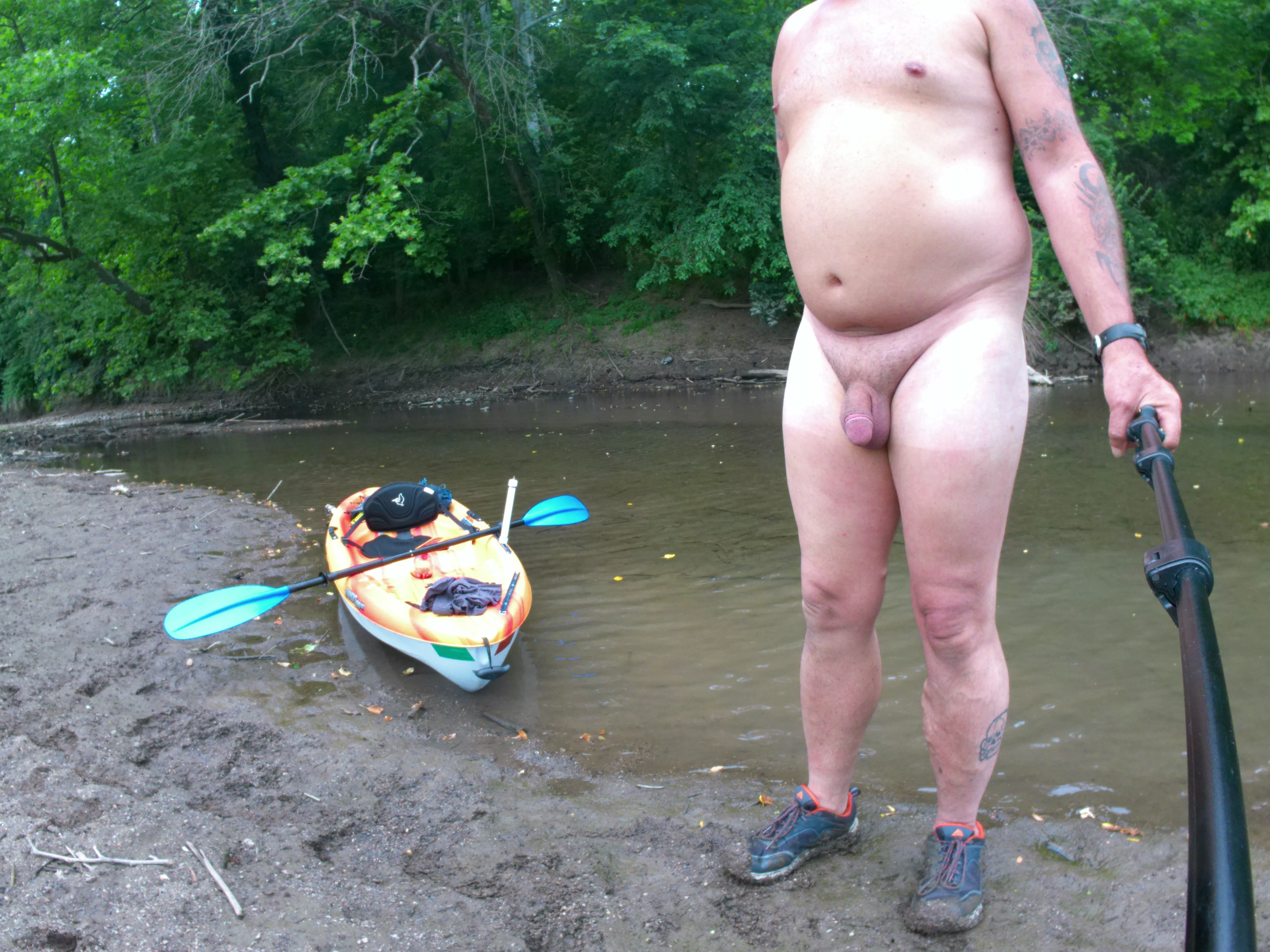 My Naked Kayak Adventure.