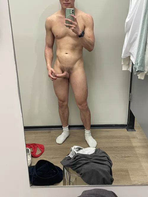 Next time I should leave my briefs closer to the door