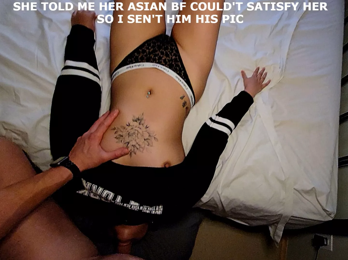 Only white cock can satisfy me