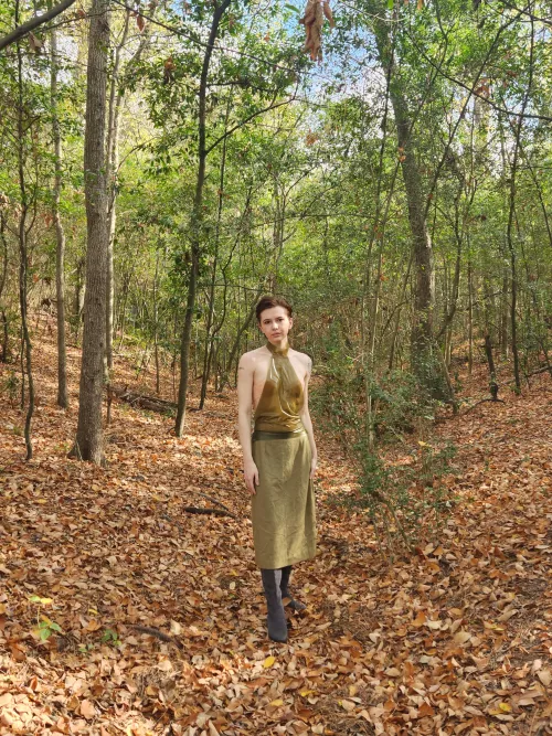 perfect outfit for my nature walk