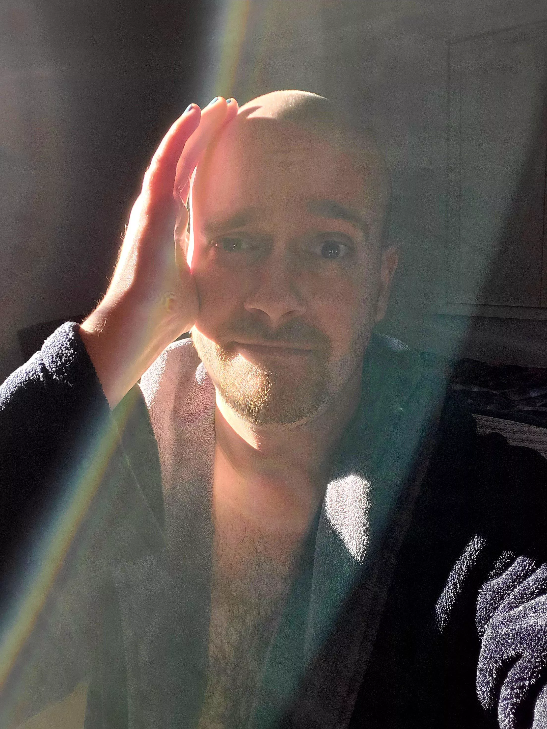 POV: working from home but Goku is out there using solar flare into the room