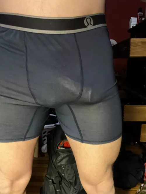 Realized these are a little see through