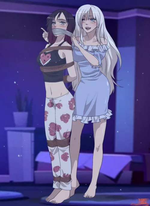 Ruby seems to be a little tied up rn~