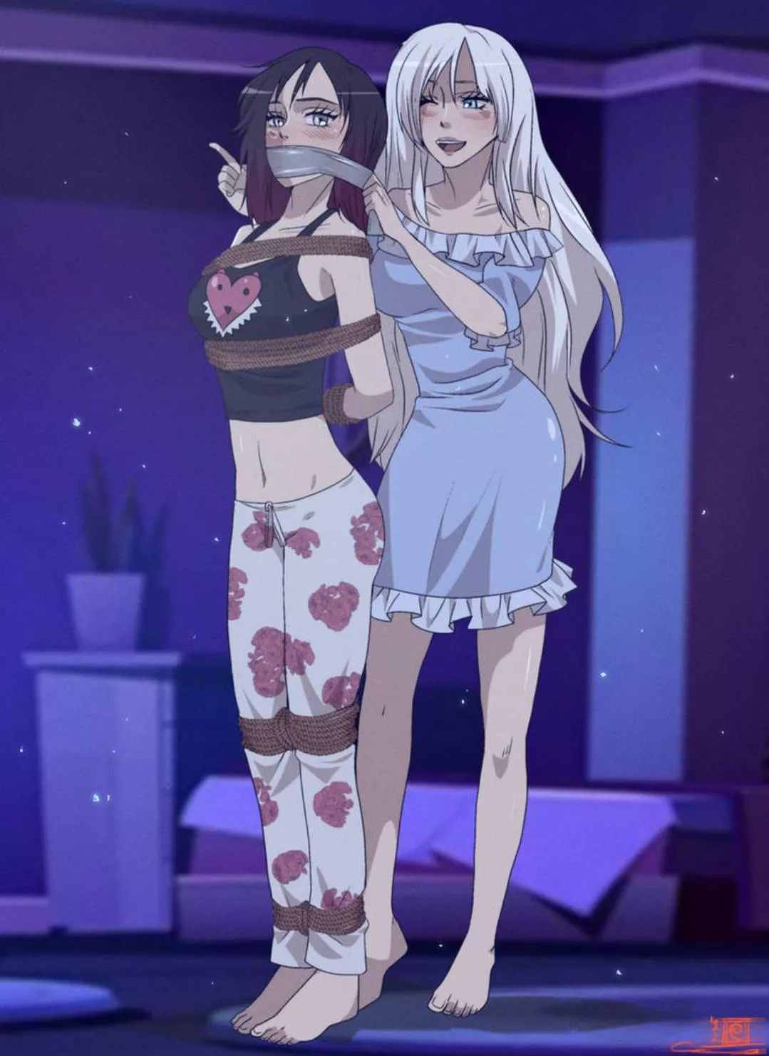 Ruby seems to be a little tied up rn~