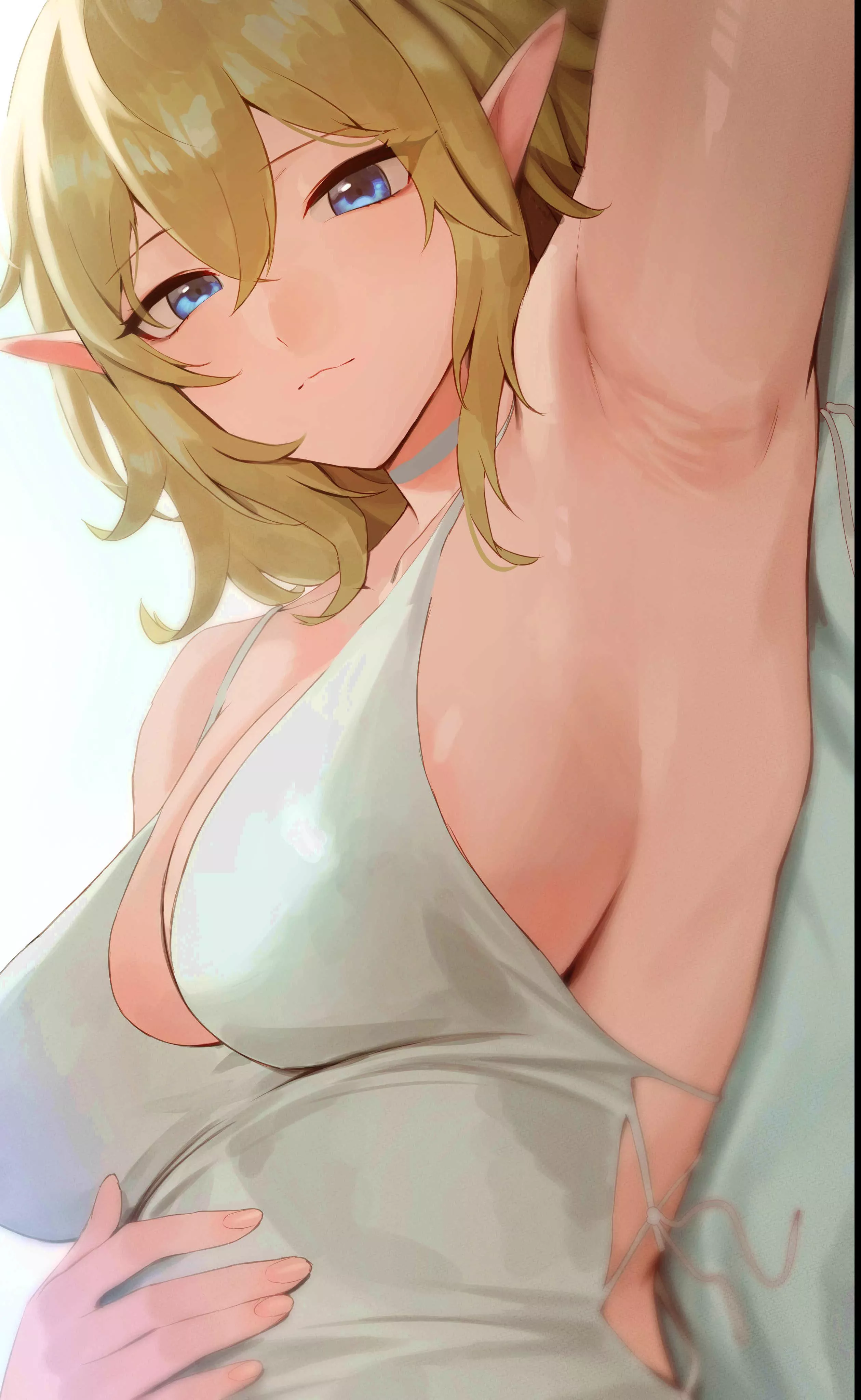 Sharing bed with an elf