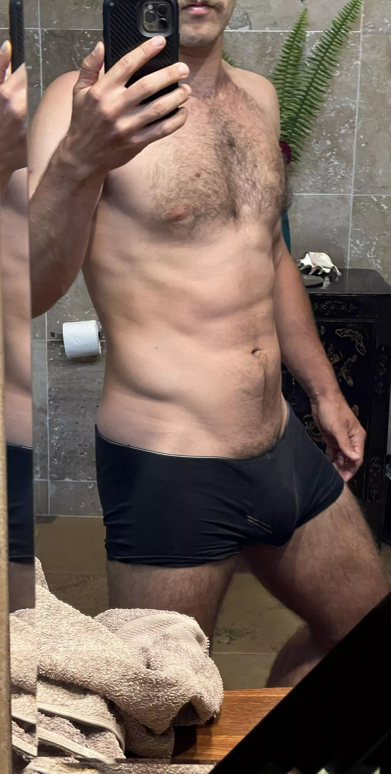 Shower time, need help with my back.