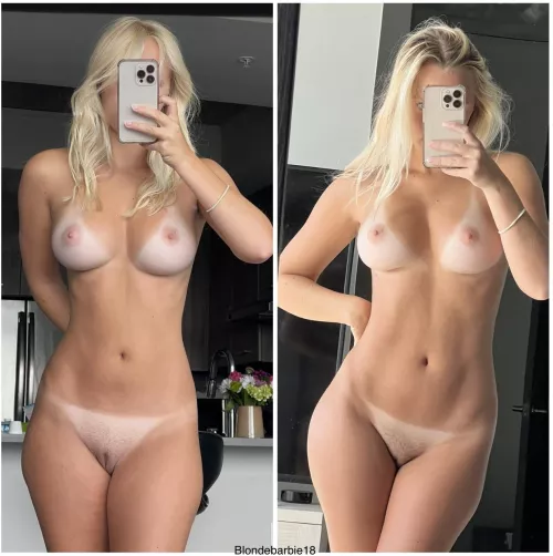 Summer vs winter tanlines, not much has changed 😄