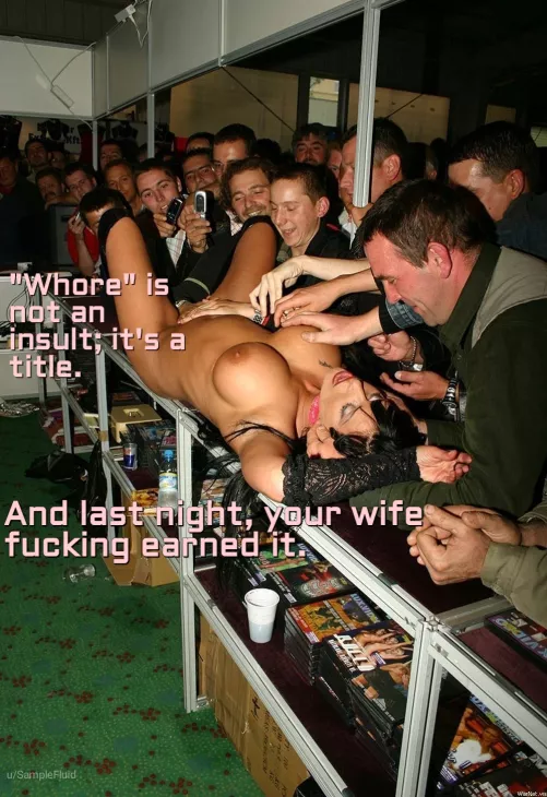 That's what the entire town is calling her now.