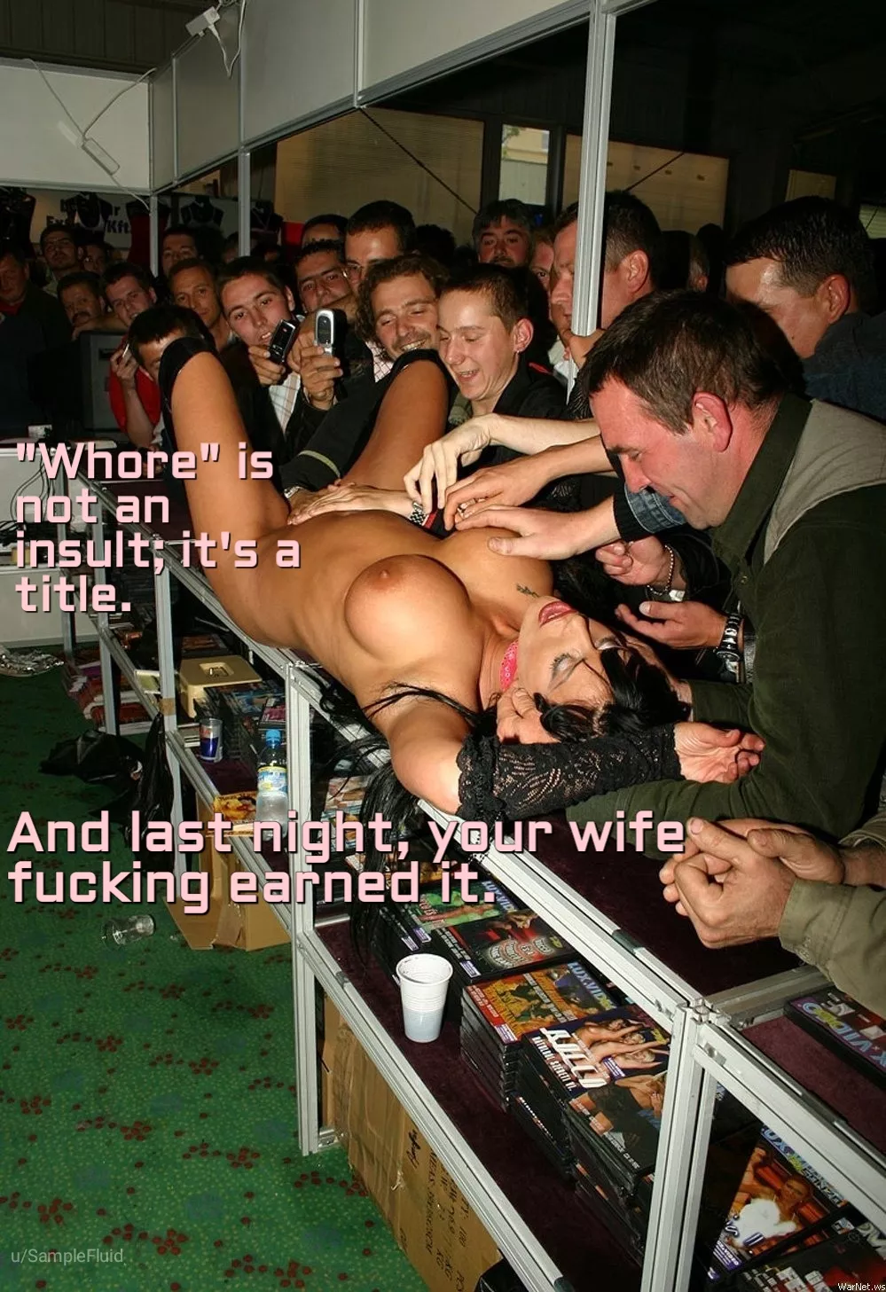 That's what the entire town is calling her now.