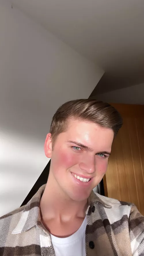 The rare occasion you will see me smiling