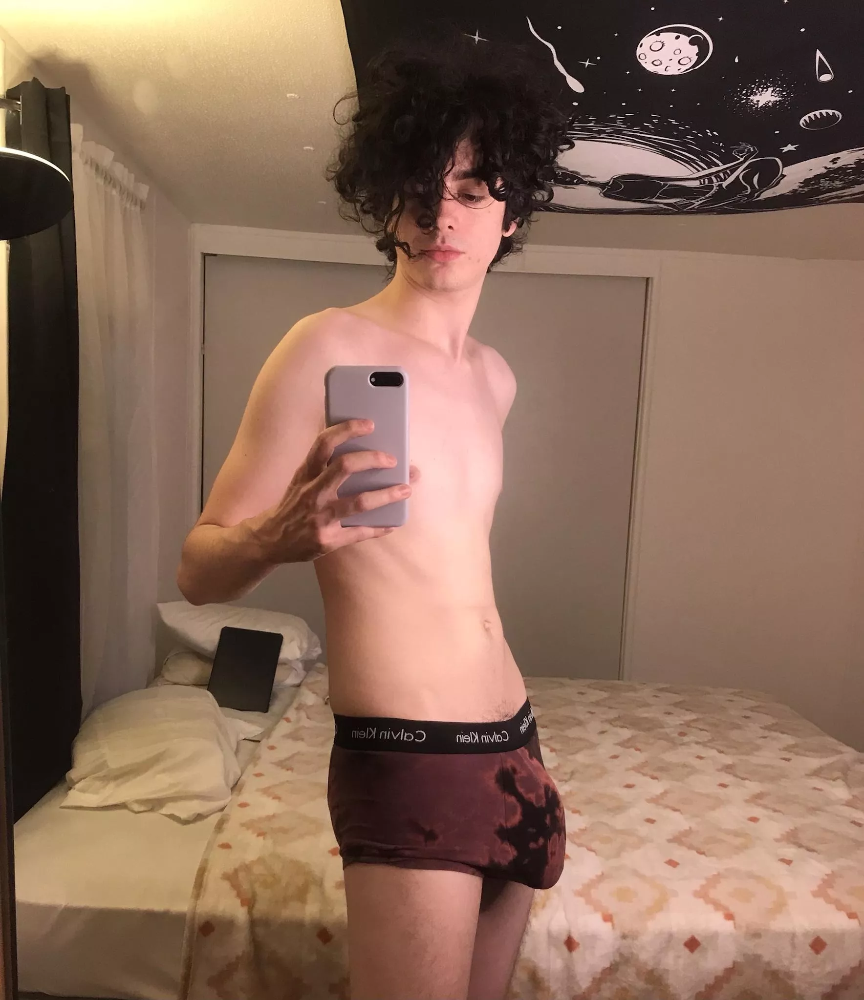 Wanna take these off of me?