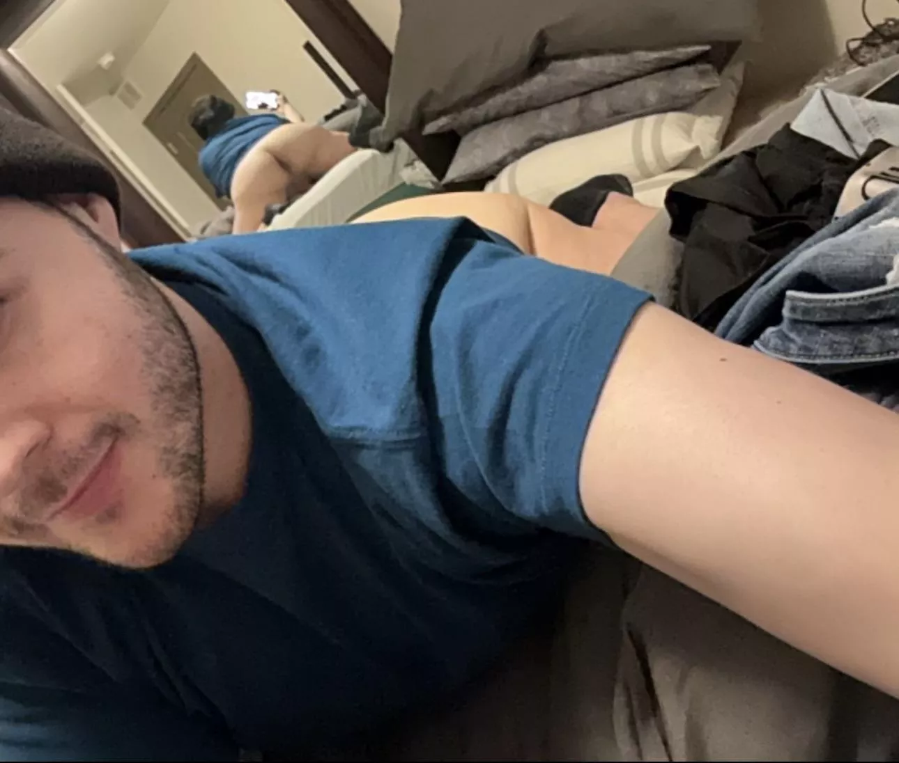 Want you behind me eating my🍑