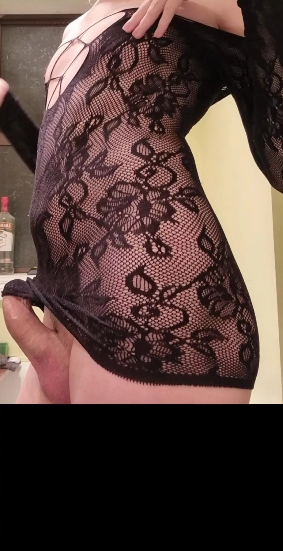 Would you let me go out like this?