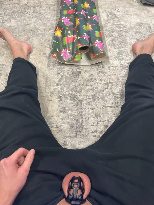 wrapping and locked. Great combo 😇