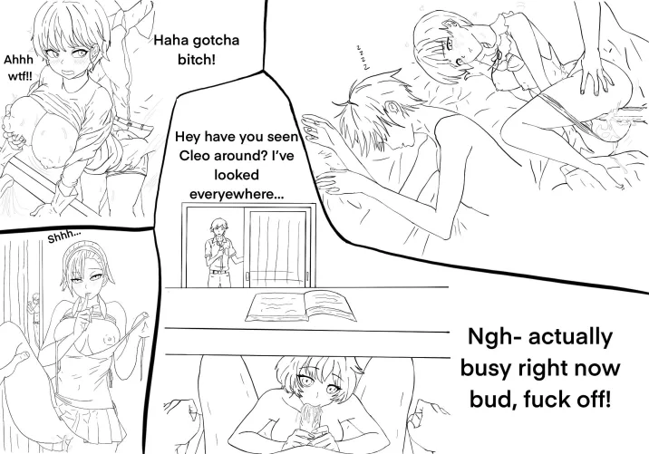 Your gf and roommate have been getting a little too comfortable with each other lately