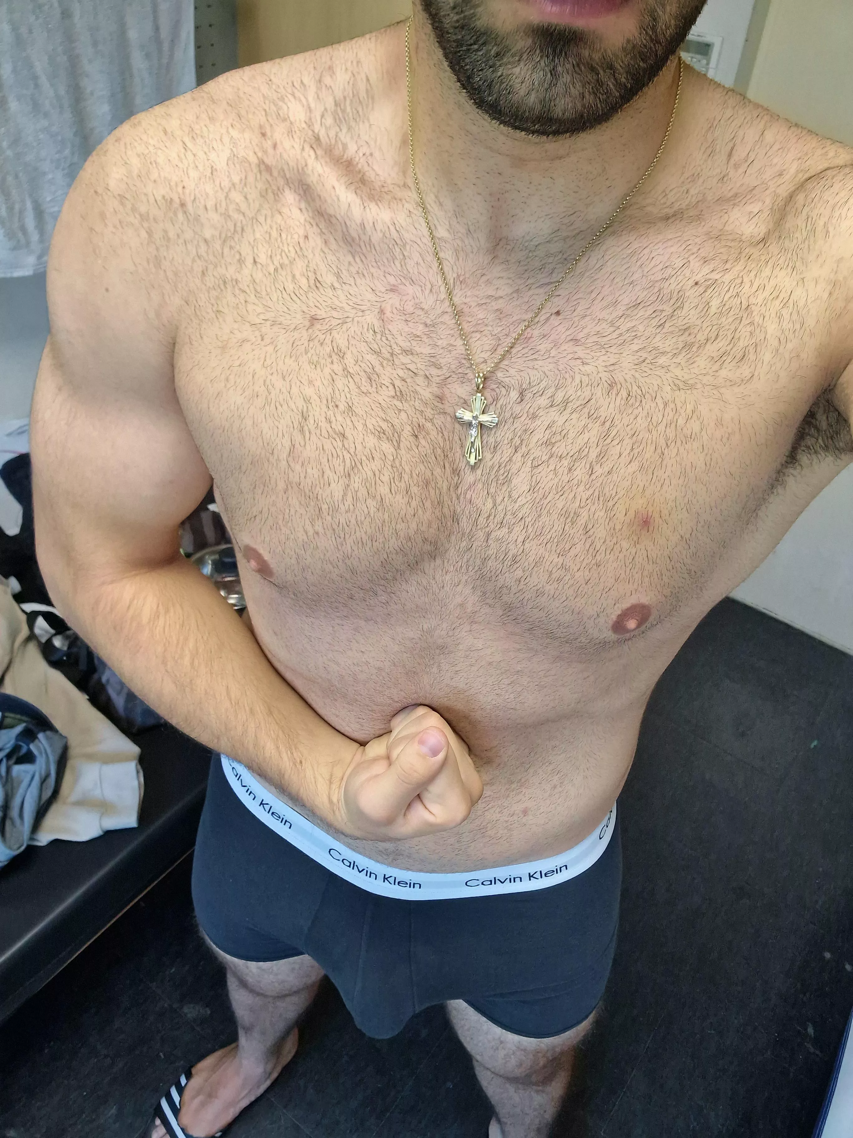 A good looking student should always own a pair of black calvins