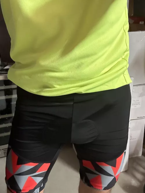 After a workout on the trainer!!