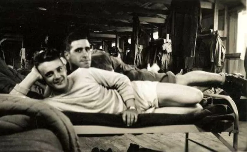 “Barracks buddies” …