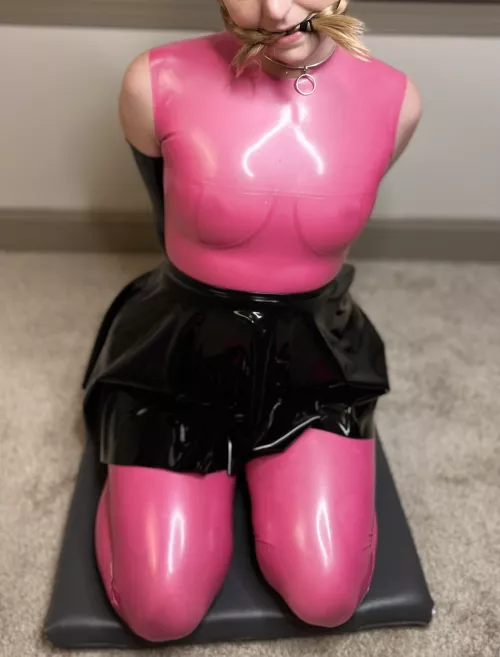 Braid my hair and gag me with it