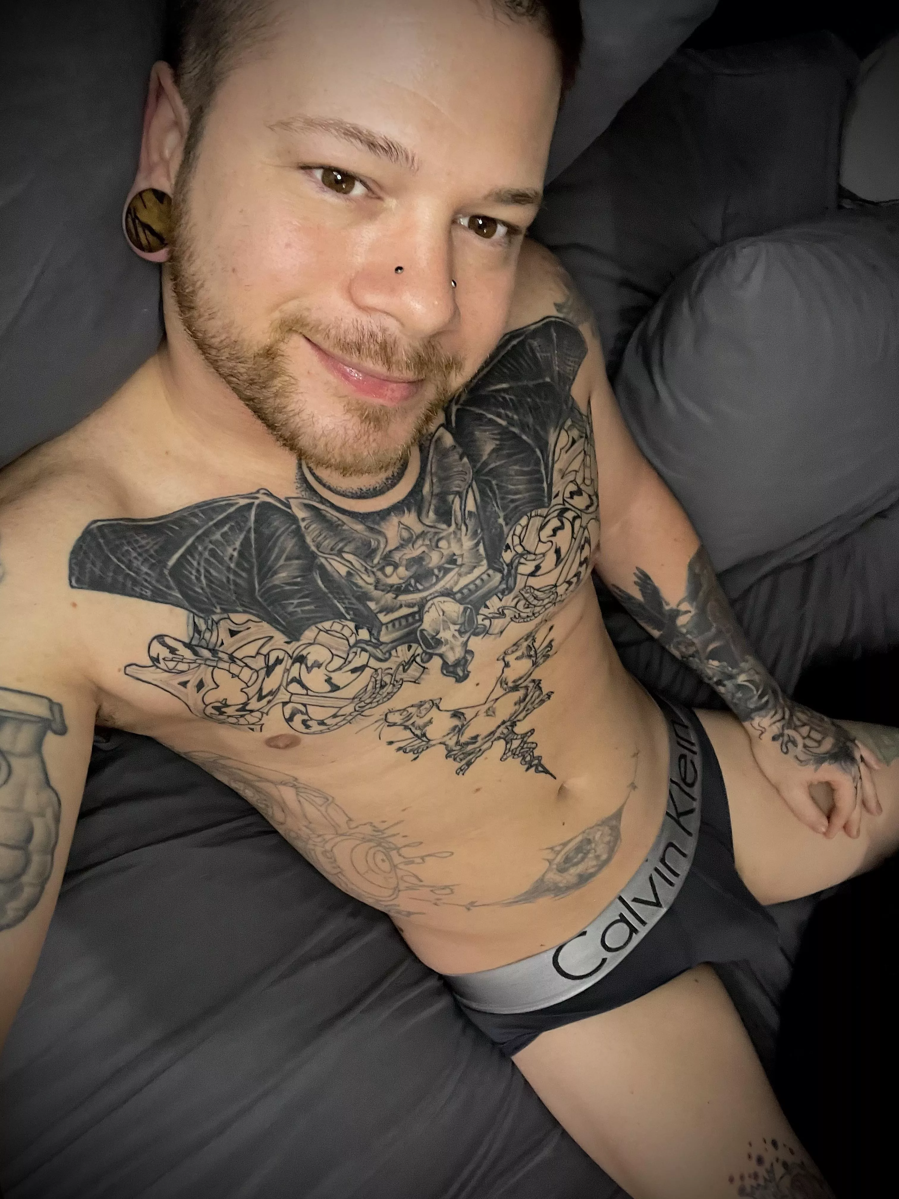 Chilly snowy day. Can I keep you warm?