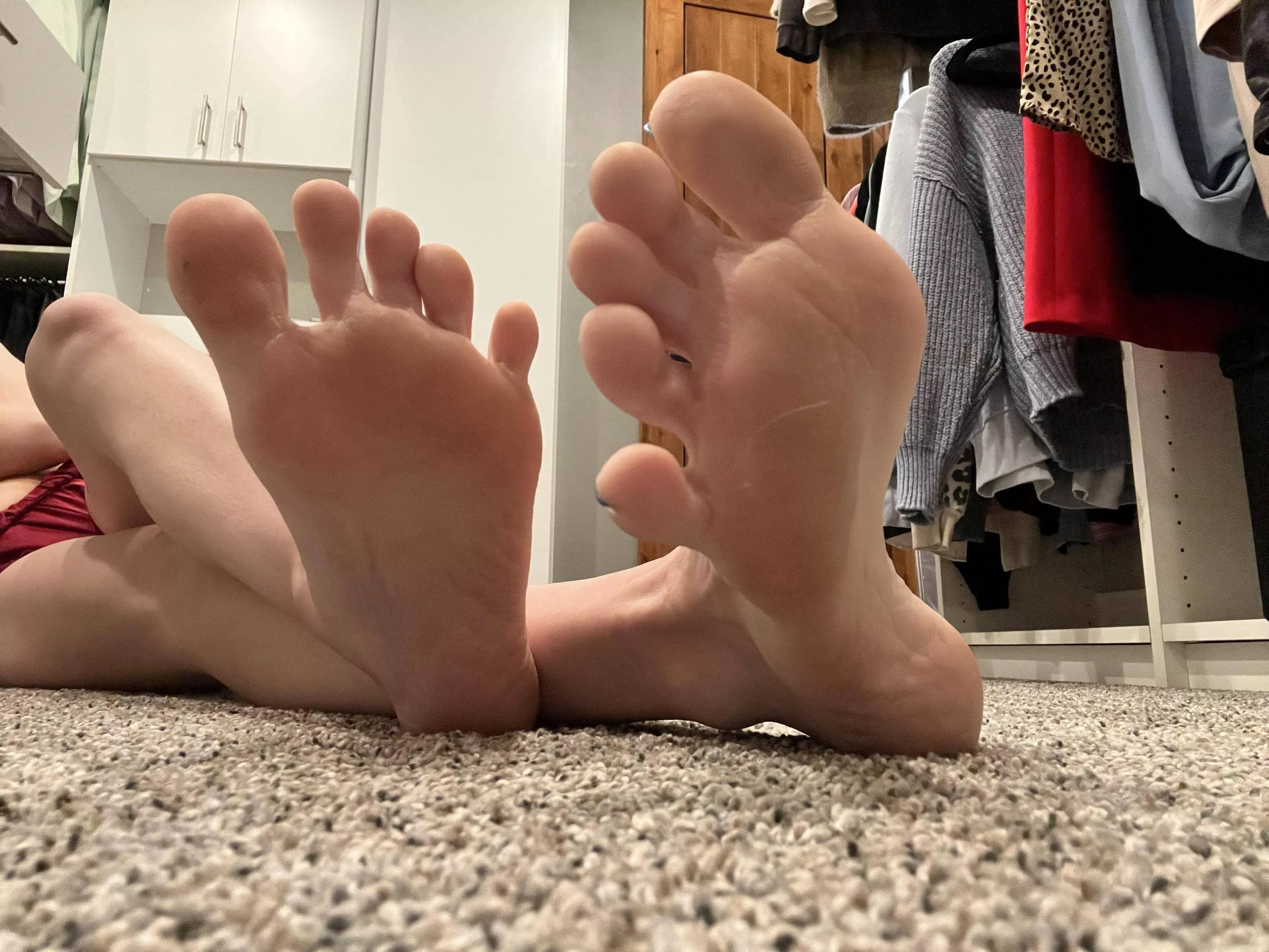 Craving your kisses, your licks and your tickles.