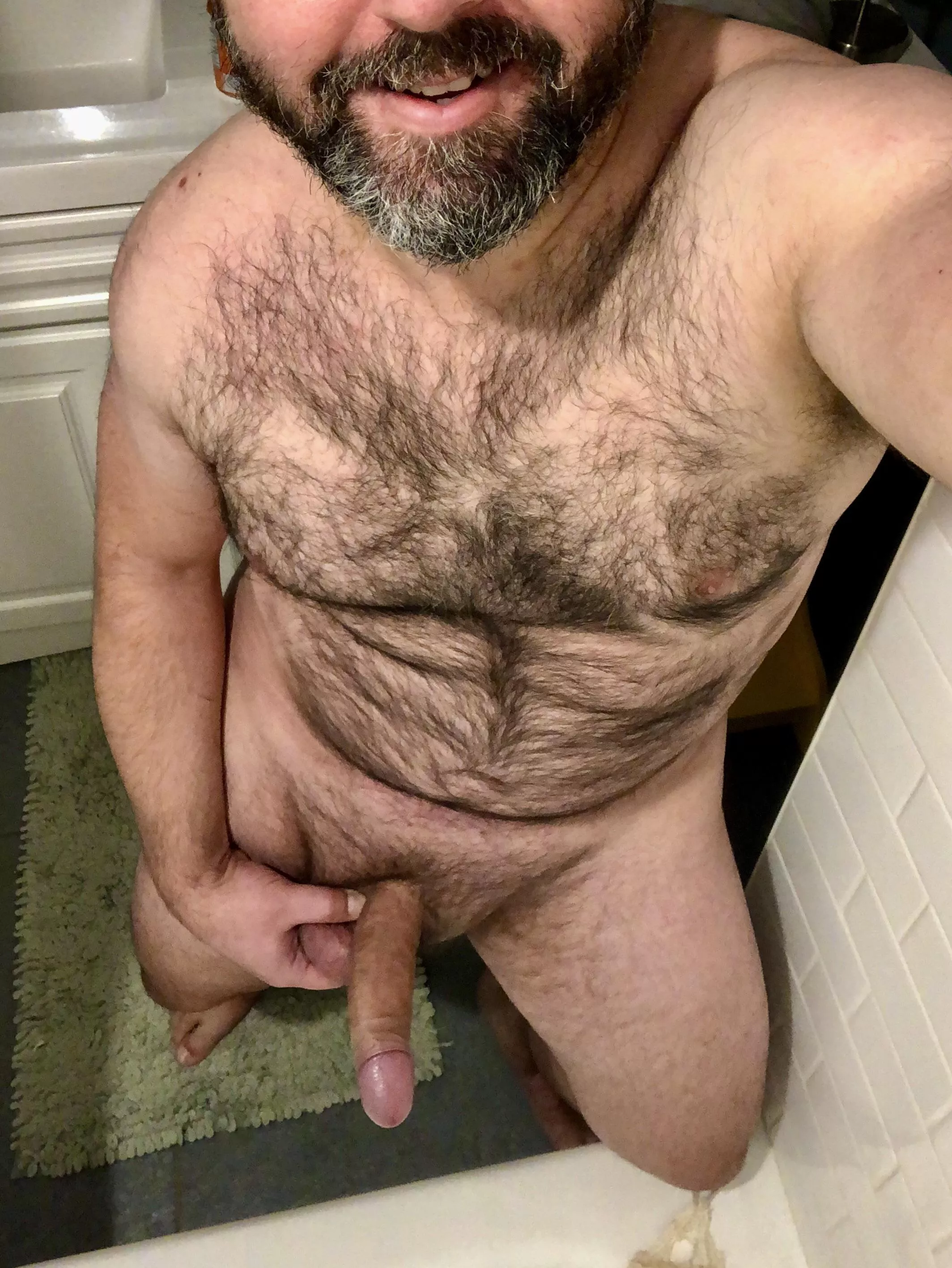 Dads are great shower buddies because they can reach all the deep, hard to reach areas.(42)