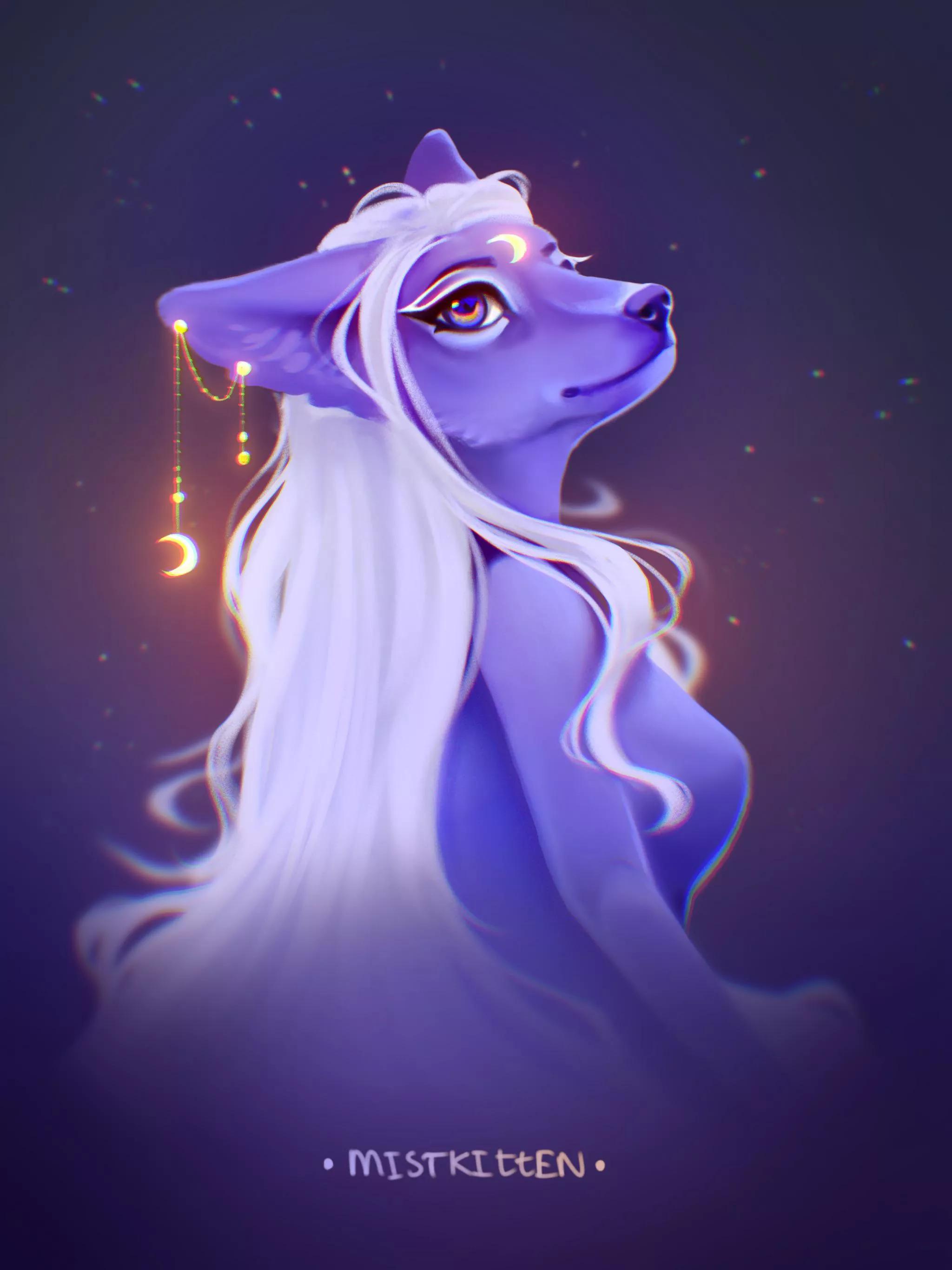 Finished💜🌙What would you name her?🌙💜