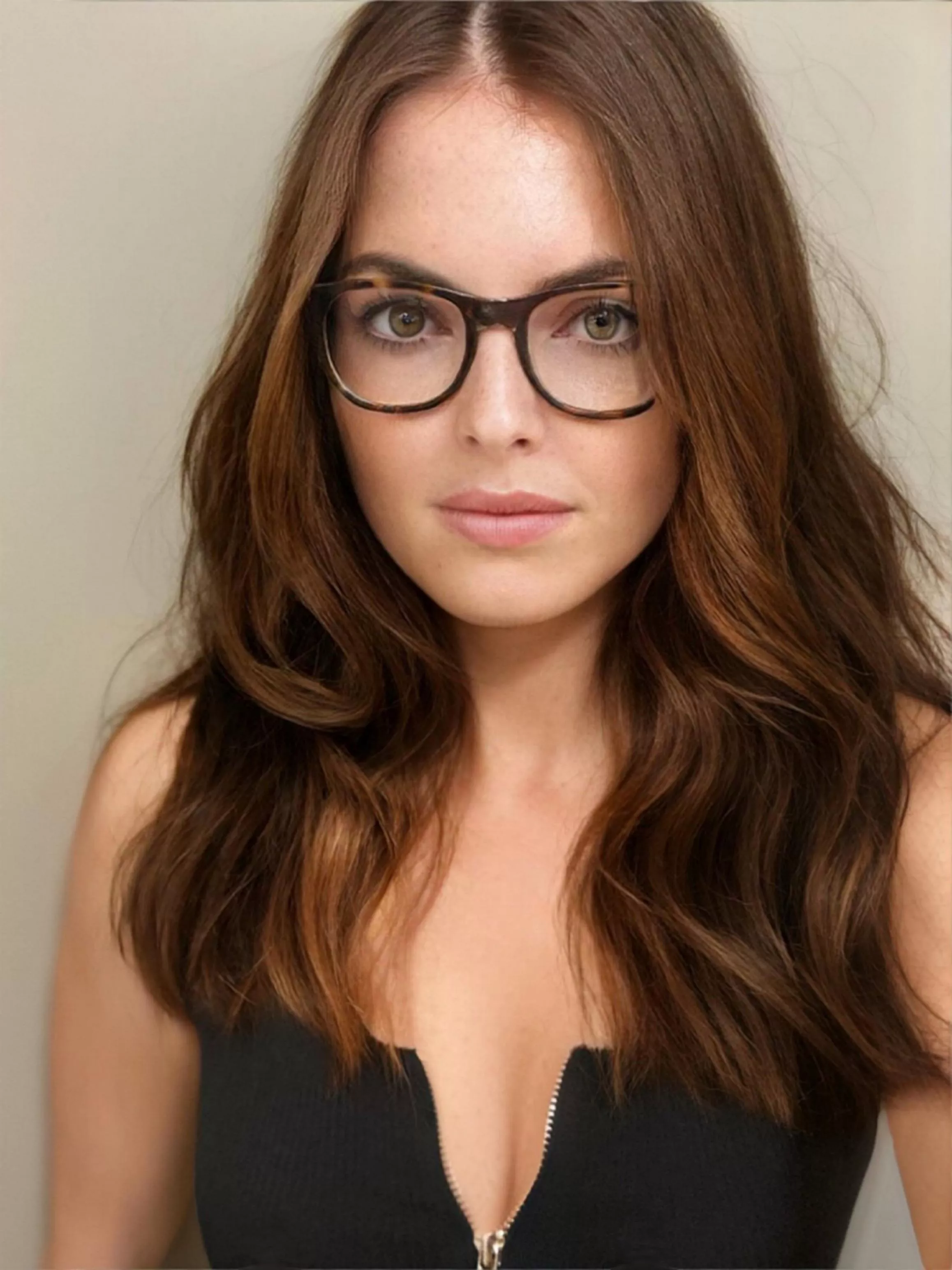 Freckles and glasses. Good combination?