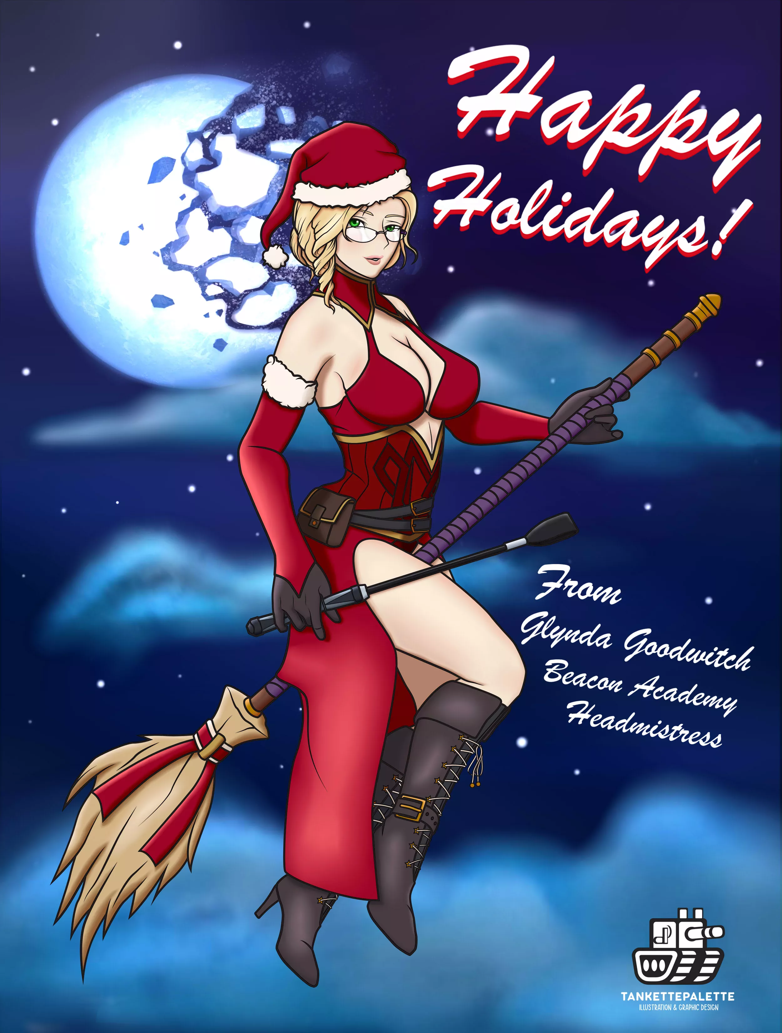 Glynda the Holiday Witch (Happy holidays everyone!)