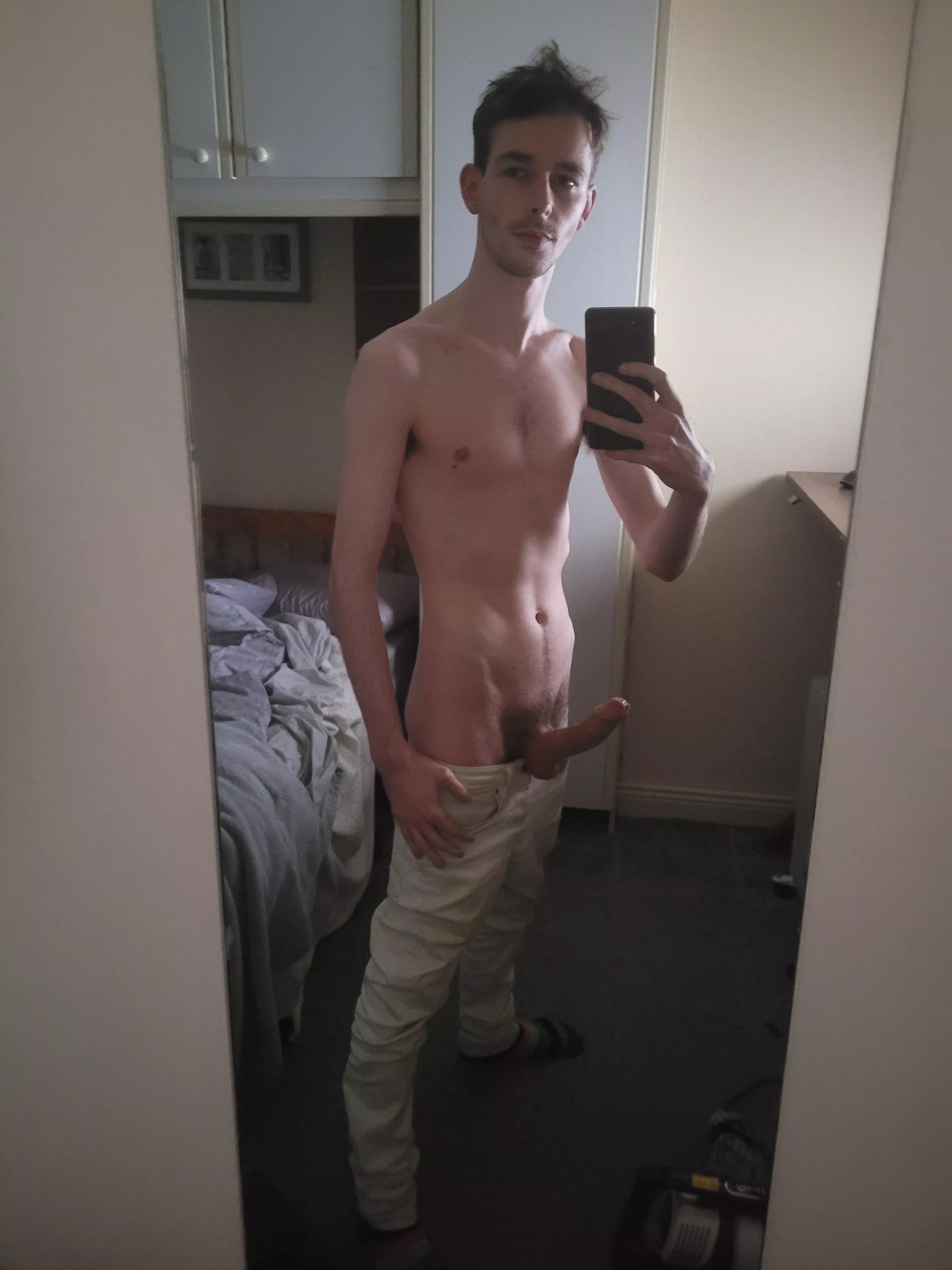 Happy Christmas. Hope you don't mind – I unwrapped your present for you