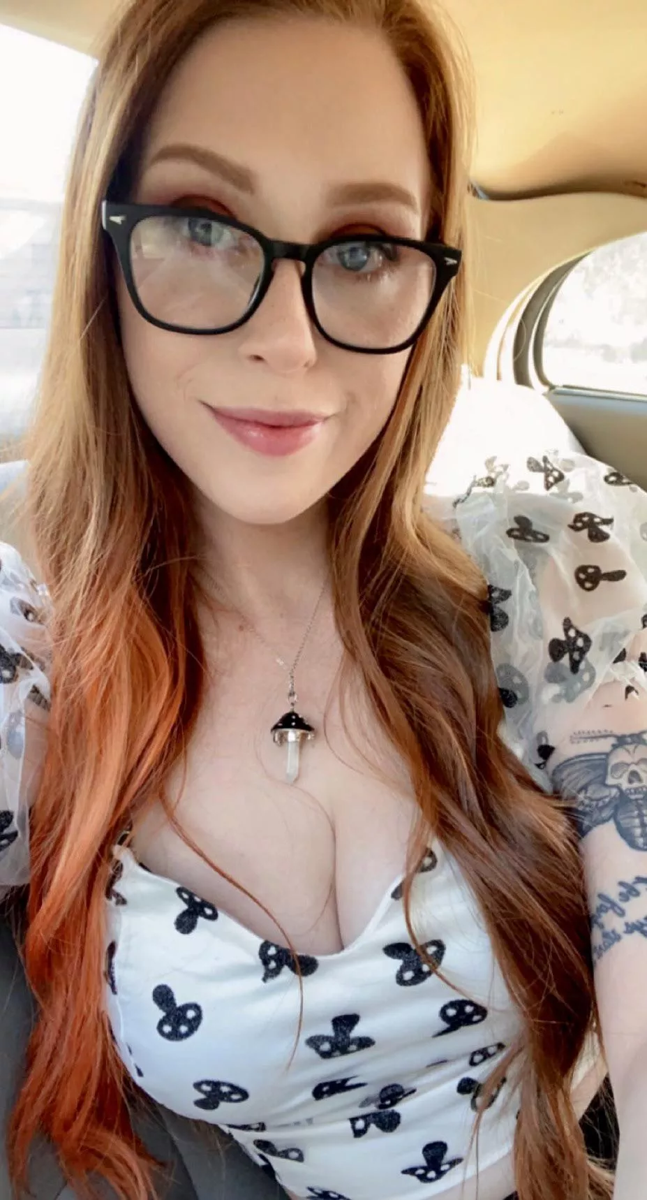 i just got new glasses!