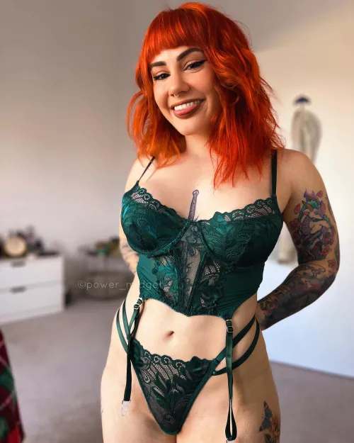 I love me in green 🥰