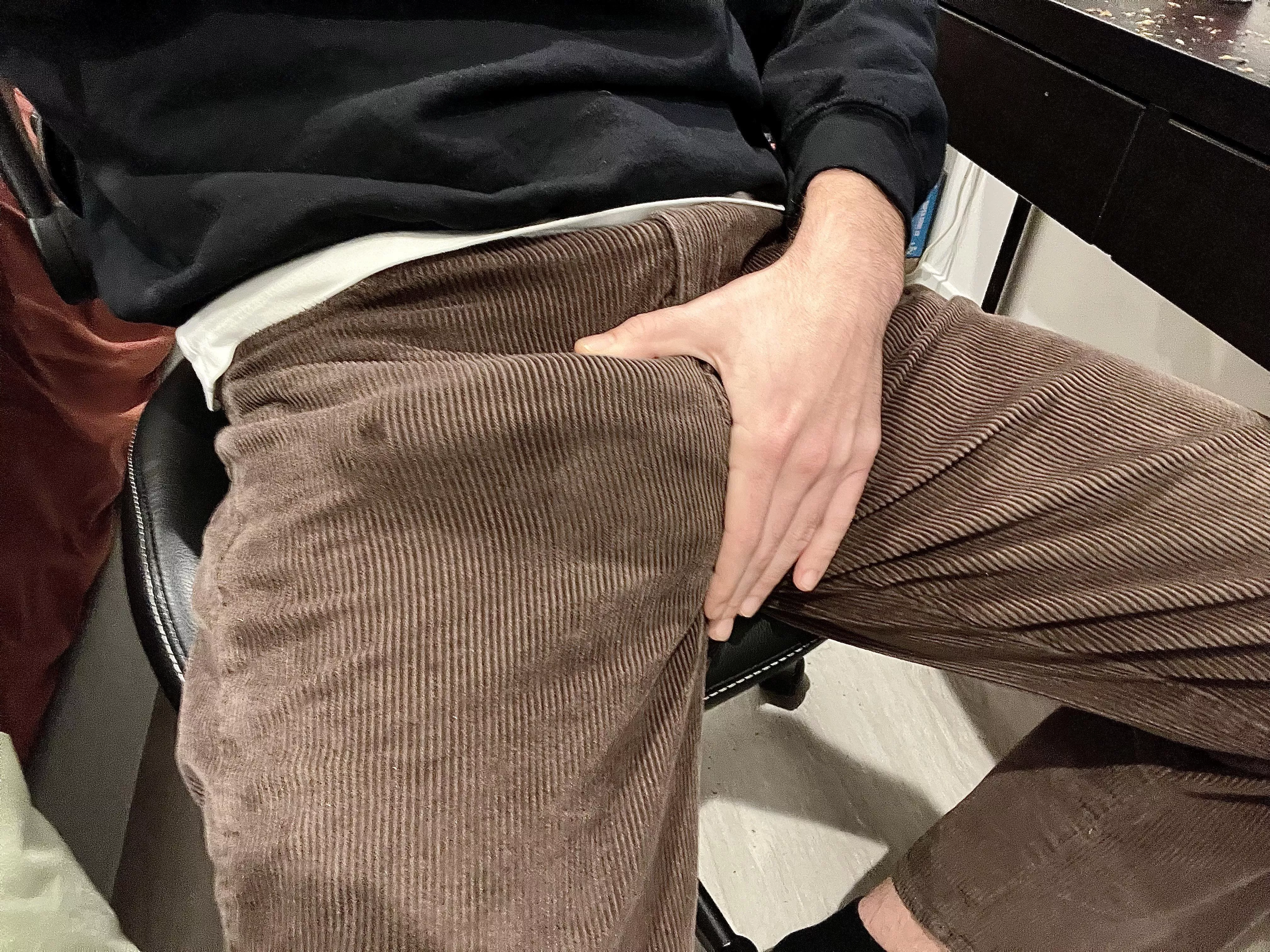 I would go commando more if I didn’t precum so much