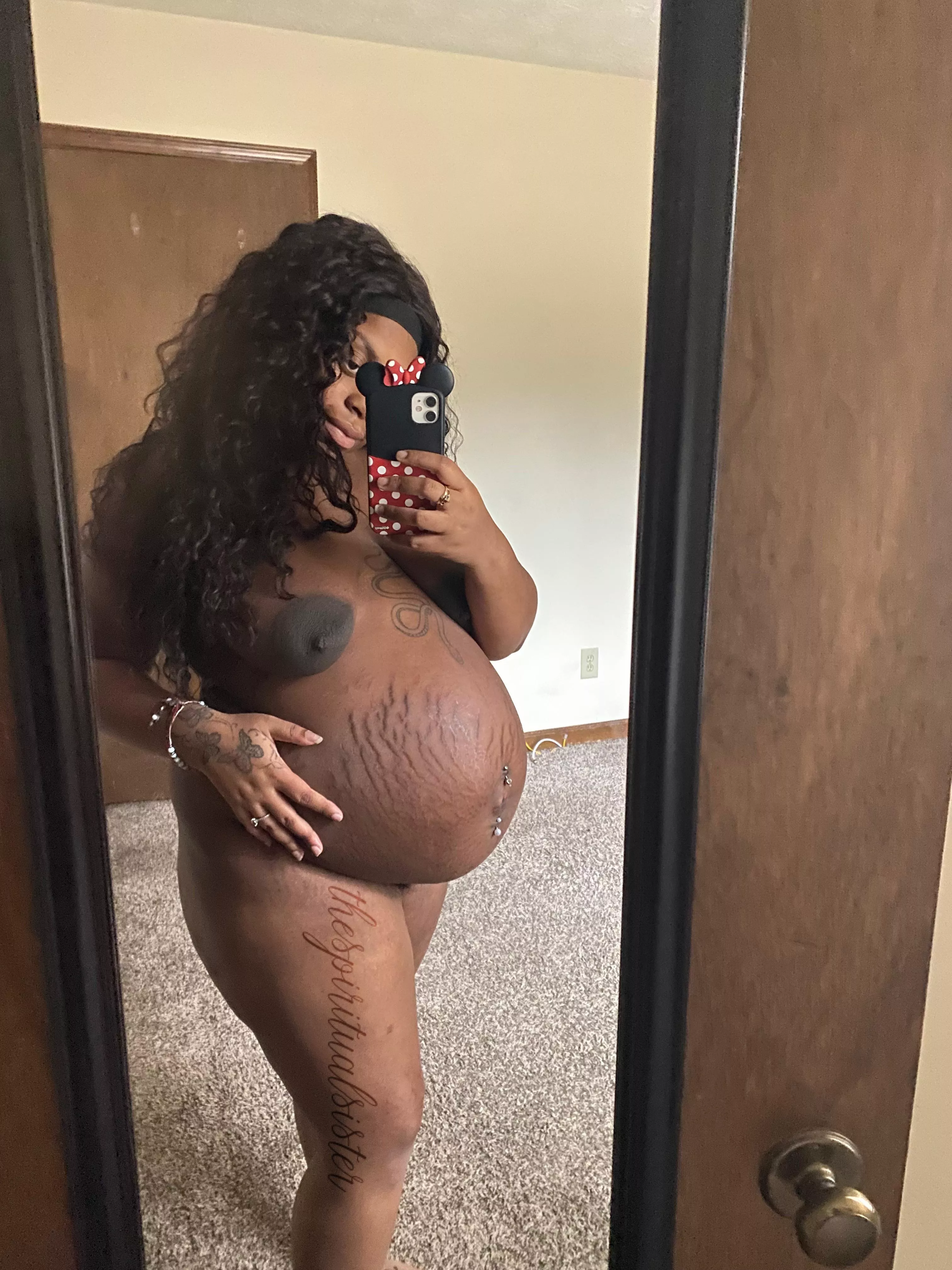 if my preggo body turned you on then i deserve a treat ;) 37 weeks