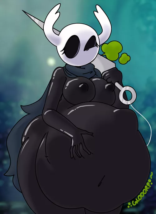 {Image} Greenpath Snack (art by me) (OC)