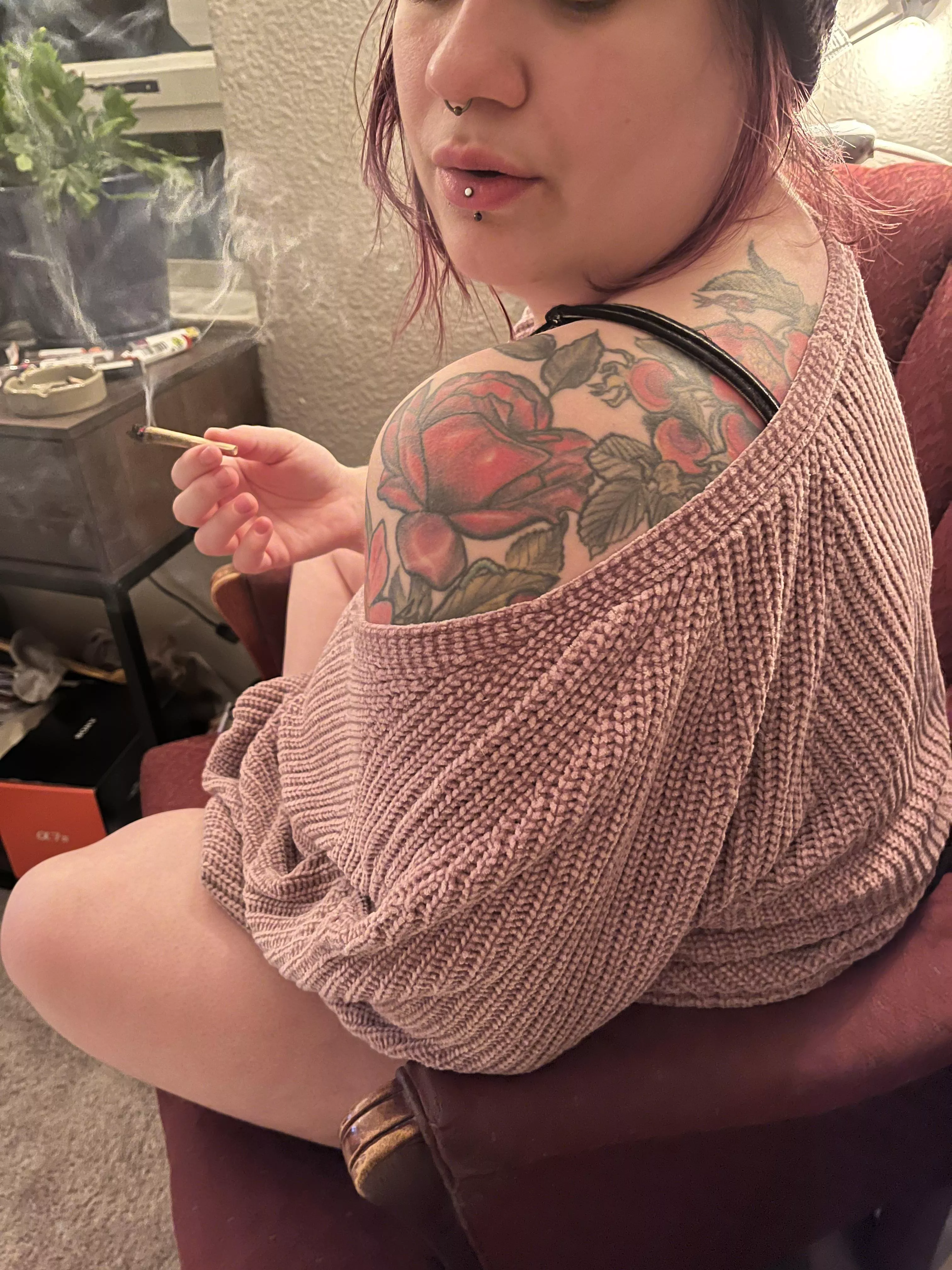 It’s too cold to smoke outside