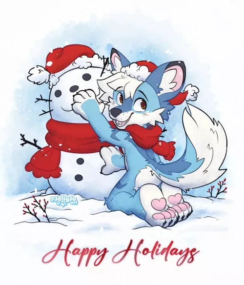 Jesse wishes you happy holidays! :3