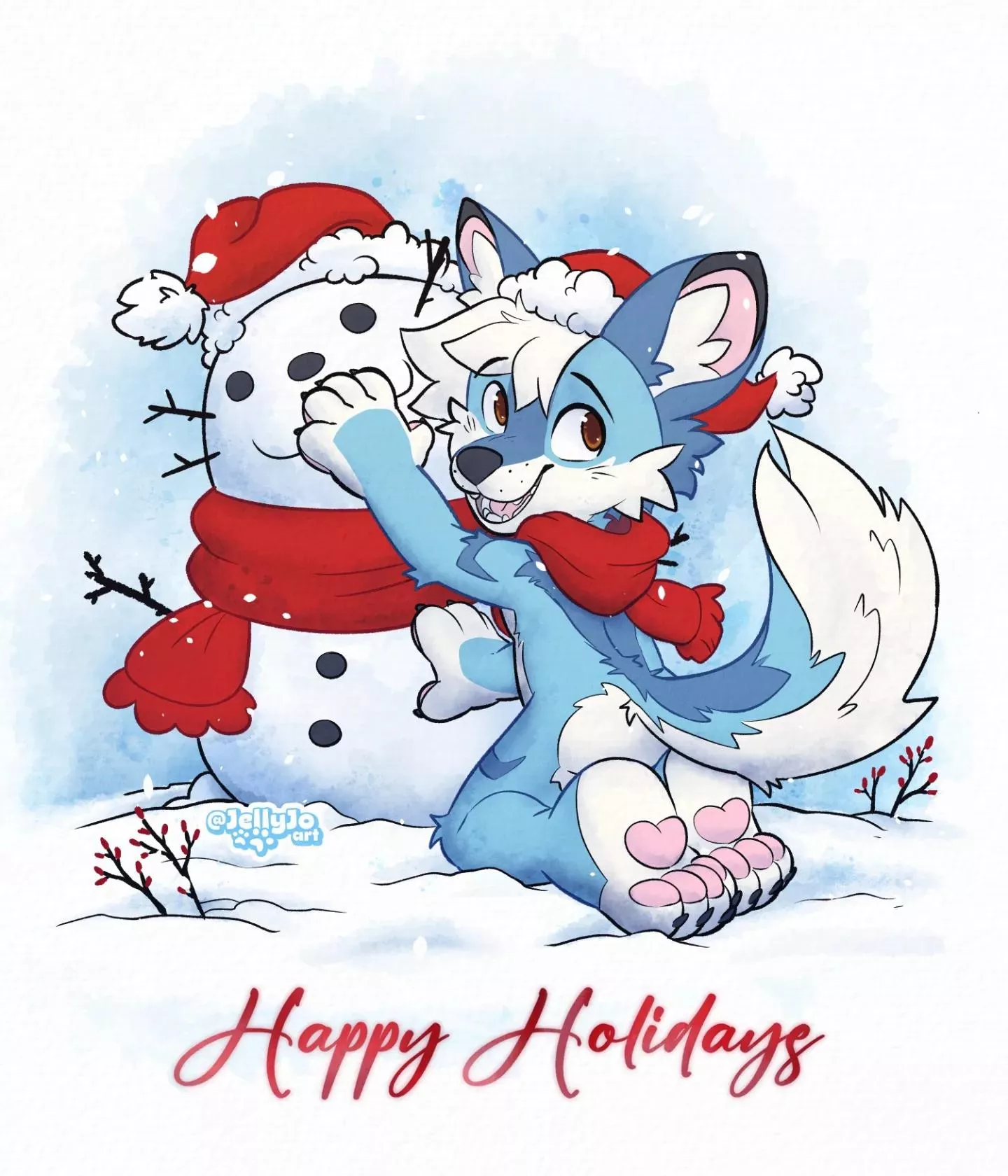 Jesse wishes you happy holidays! :3