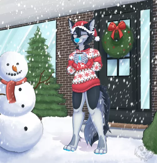 Just a little guy 🥺 (Art by VampyBooXO)