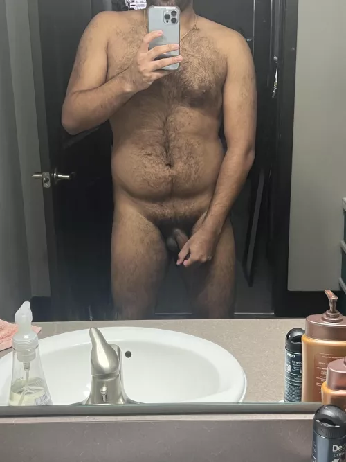 Lookin very much like a daddy with all this fur