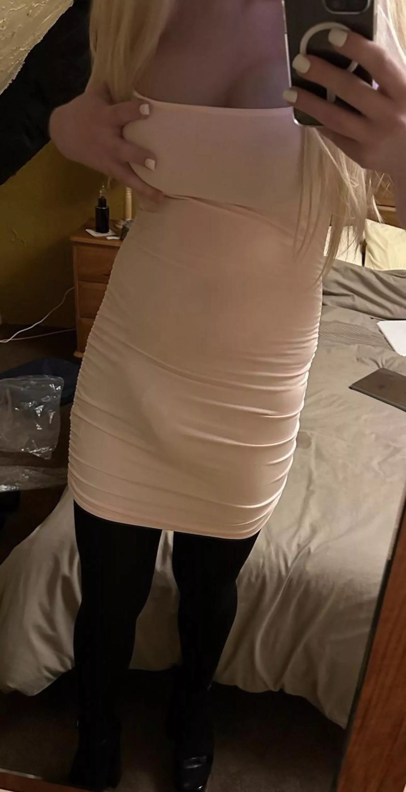 Lovely evening dressing…