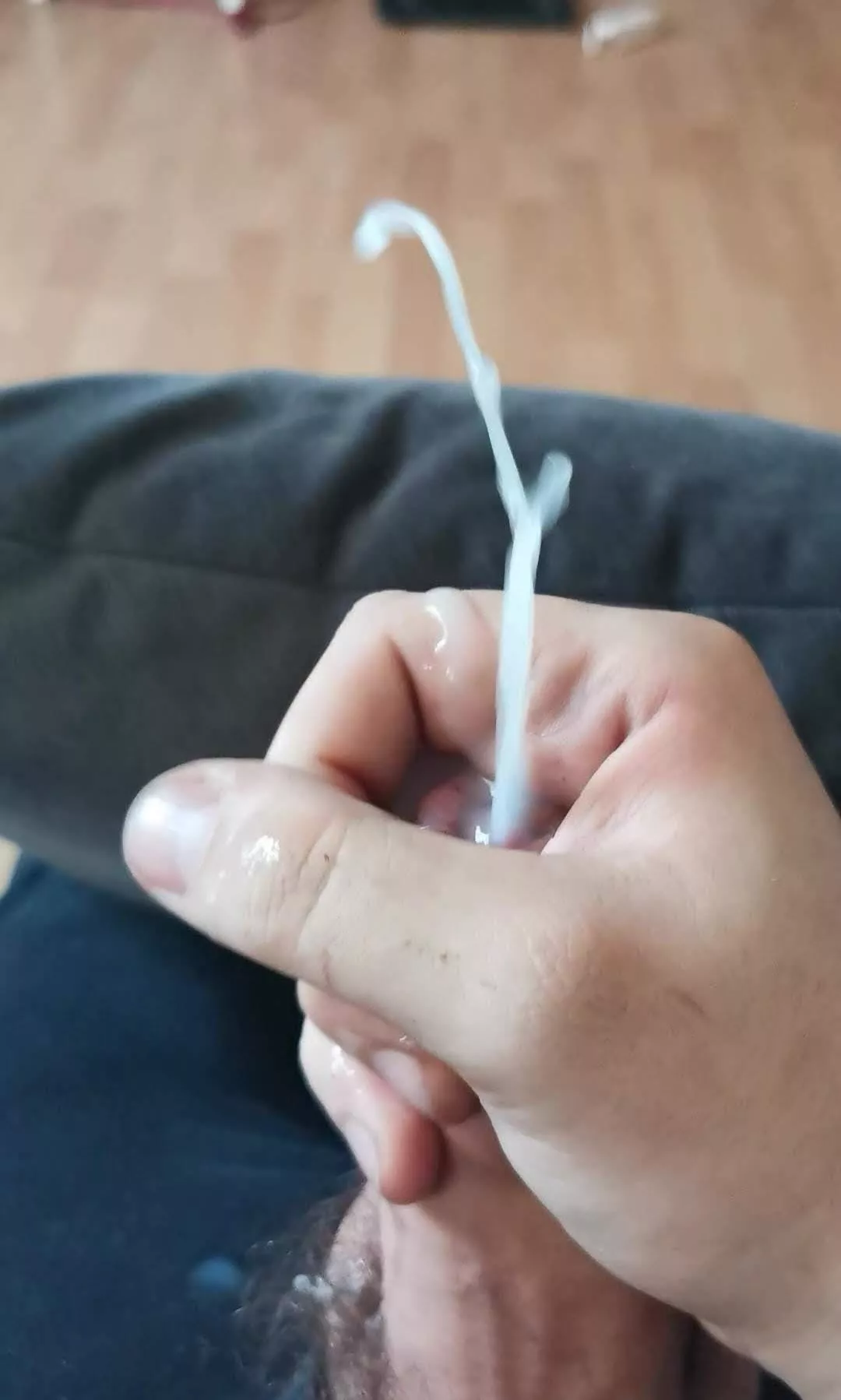 Made a mess, do you swallow?