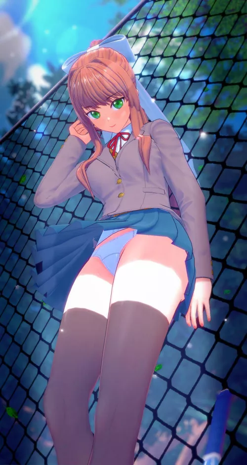 Monika (mashirosolera) [doki doki literature club]