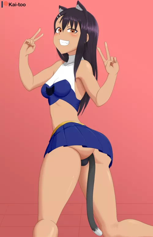 Nagatoro Tail Plug Show Off