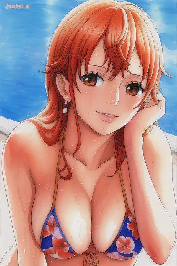 Nami in bikini wow👑😍