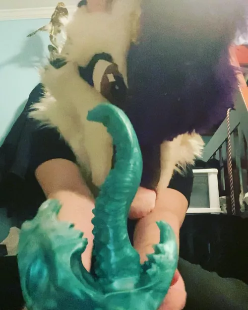 Not necessarily nude or anything, but I got a new friend :3