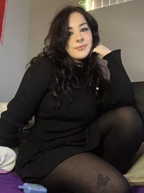 [OC] soft goth winter