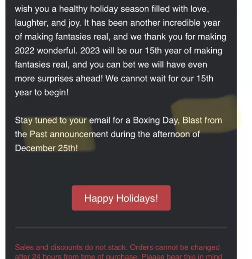 Possible legacy drop next week???